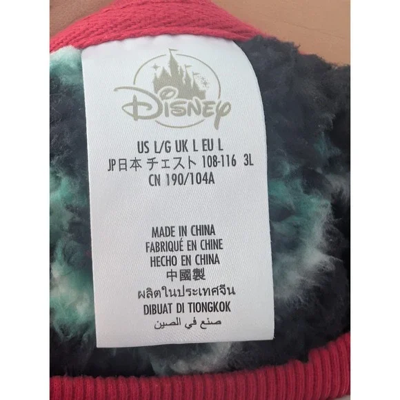 Star Wars Sherpa Pullover Sz L Sweatshirt Disney Parks Unisex Red Trim Cosplay - Picture 9 of 9